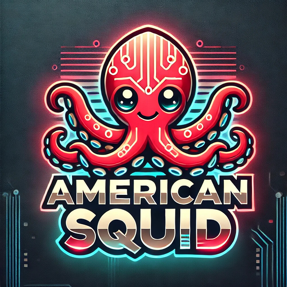 American Squid Logo
